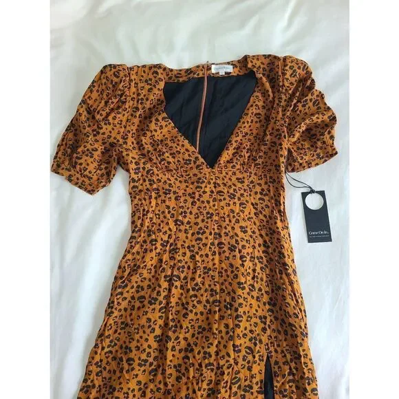 blue yellow floral dress Yellow Floral Yard Midi Dress  FARM Rio